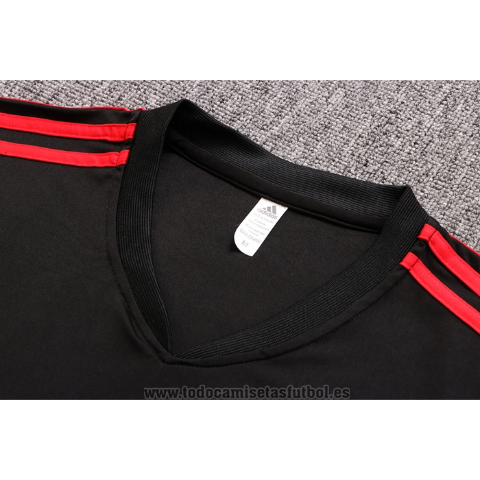 Chandal del Manchester United Manga Corta 2022-2023 Negro